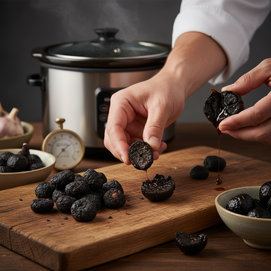 Why Your Black Garlic is Hard as a Rock: The Fix