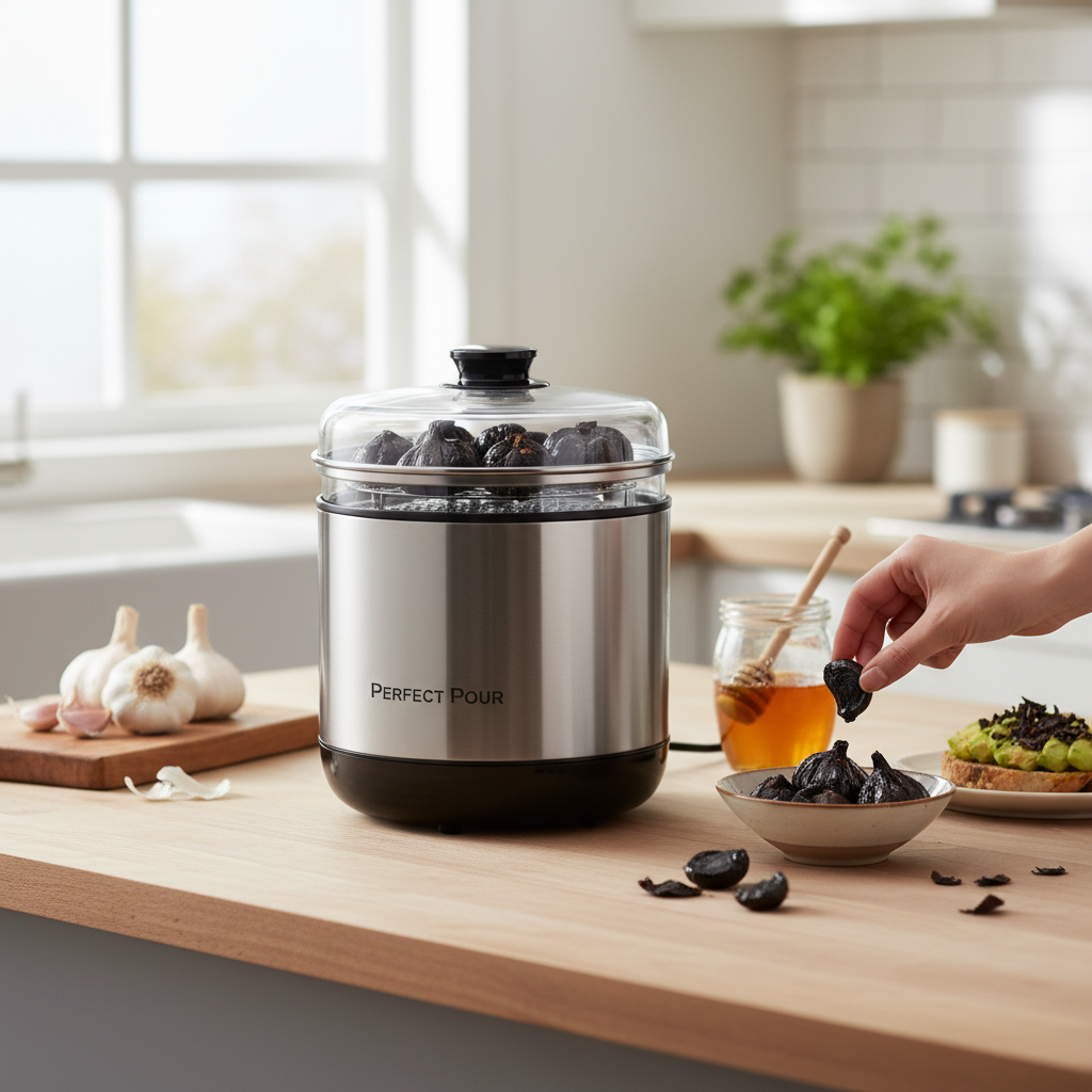 Review: Perfect Pour Black Garlic Maker (Simple) – The Effortless Path to Homemade Black Garlic