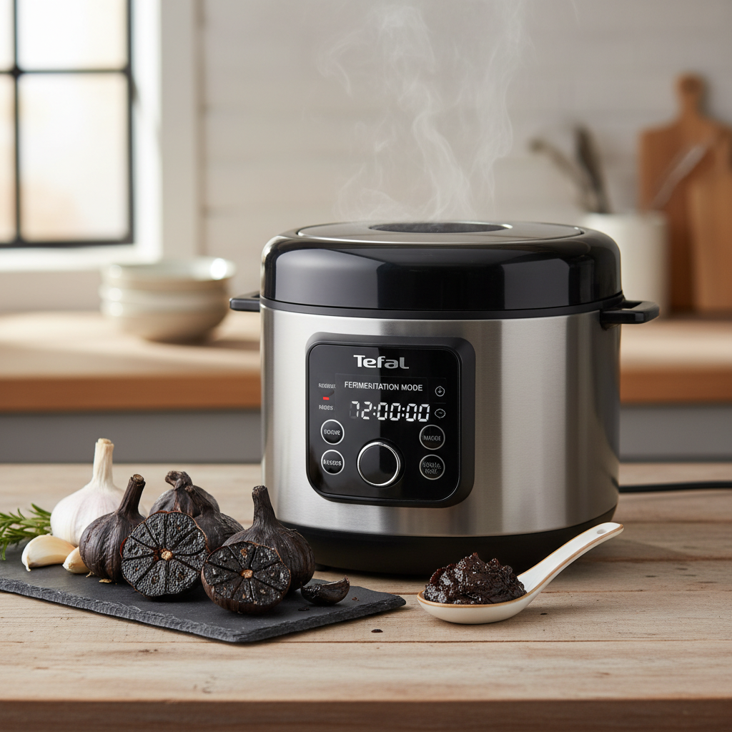 Review: Tefal MultiCooker Fermentation Mode – Can It Make Black Garlic?