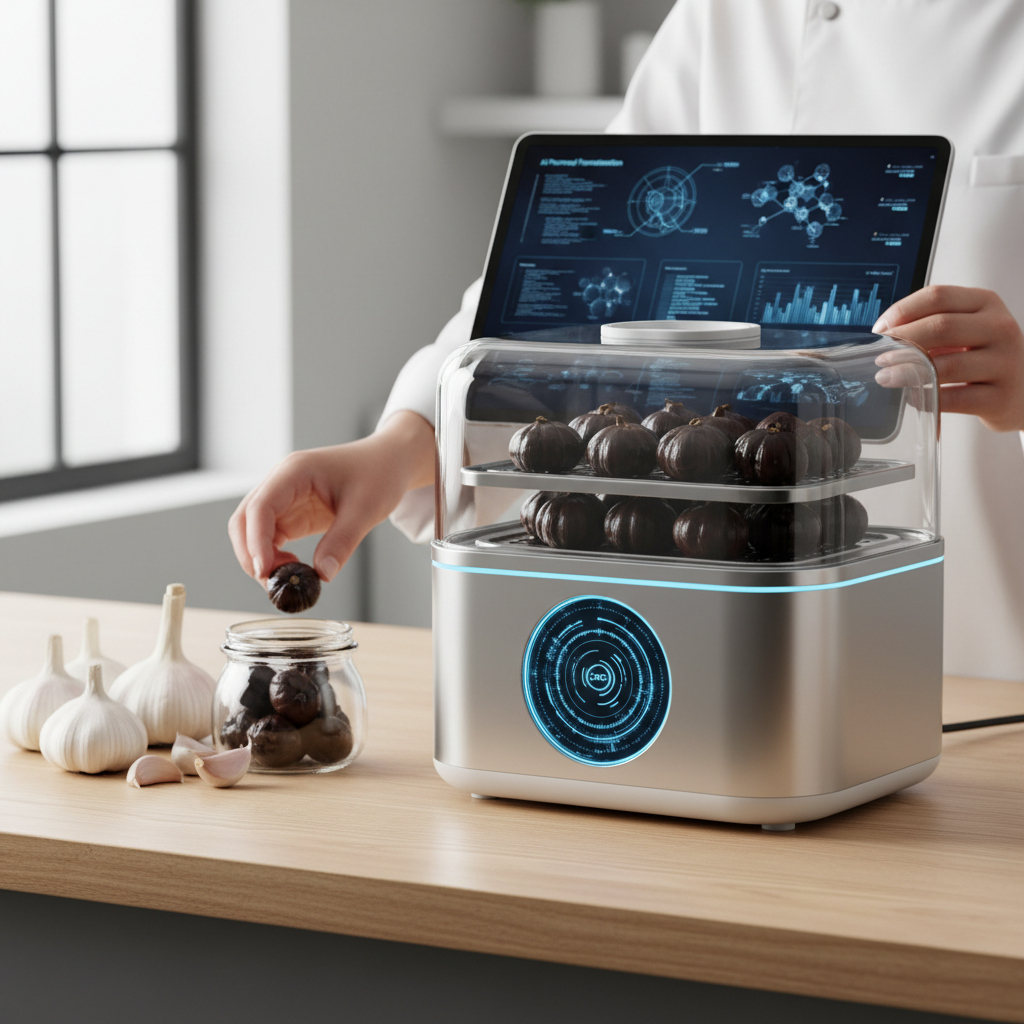 The Future of Food: Unlocking Potential with AI-Powered Garlic Fermenters