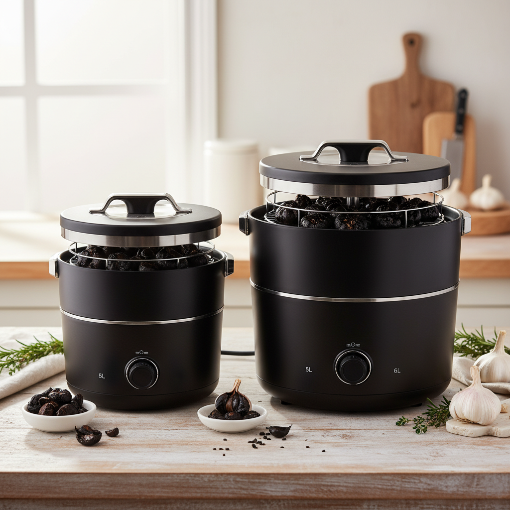 Best 5L vs. 6L Capacity Black Garlic Fermenters: Which One Is Right for You?