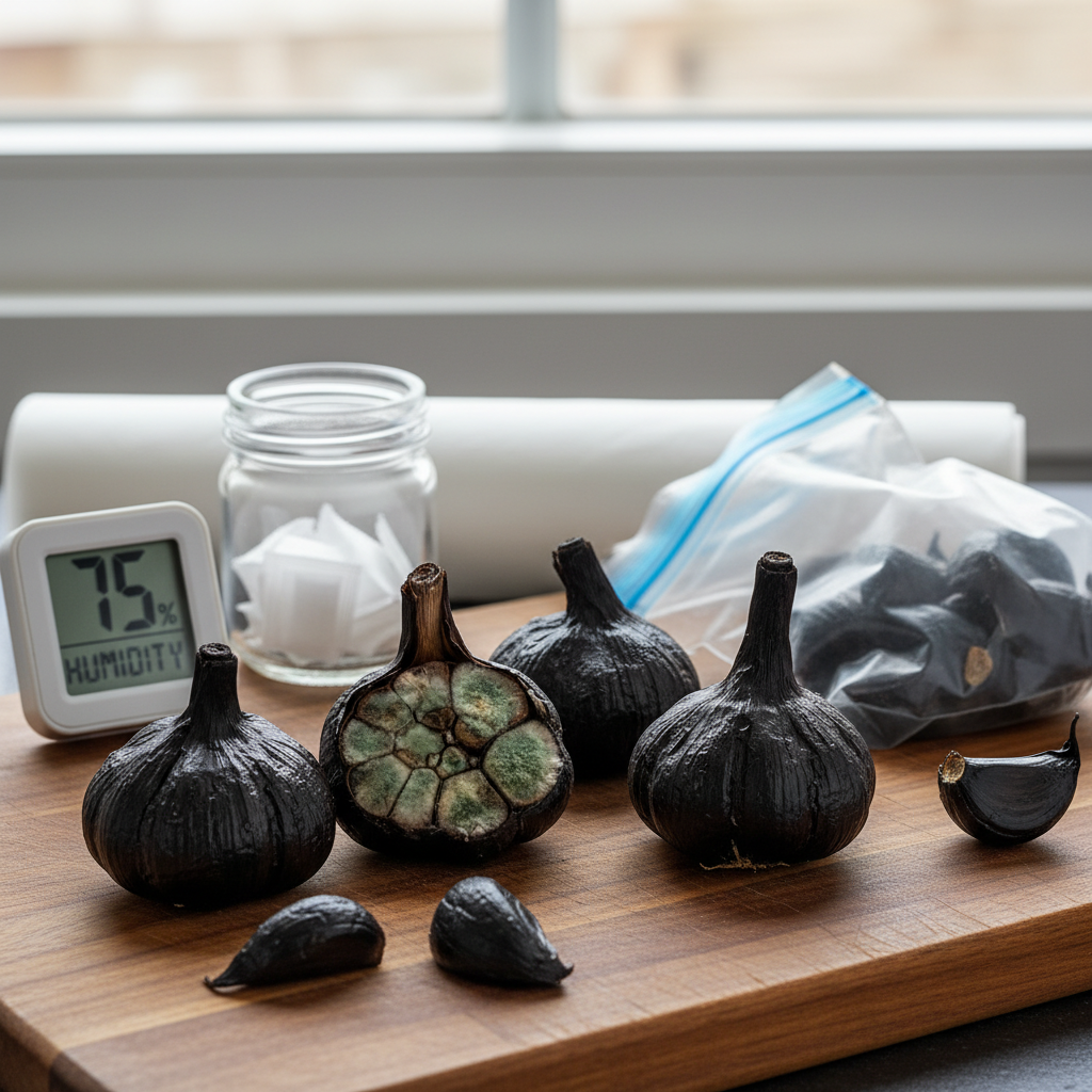 Why Mold Grows on Black Garlic and Effective Prevention Strategies