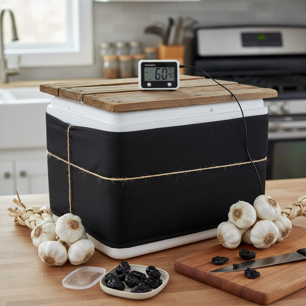 Master the Maillard: Your Comprehensive Guide to Building a DIY Black Garlic Box with a Heating Pad